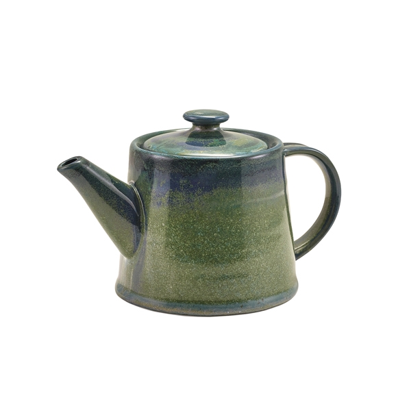 GENWARE | TERRA PORCELAIN AQUA GREEN TEAPOT 50CL X 6 | TP-PAG50