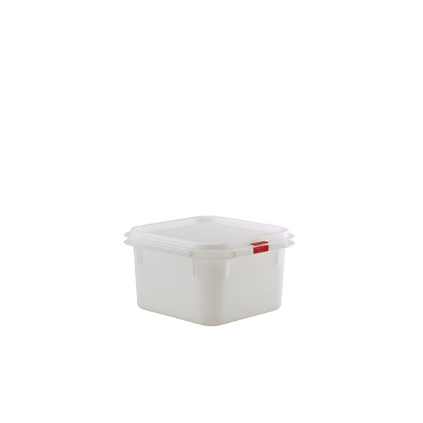 GENWARE | POLYPROPYLENE CONTAINER GN 1/6 100MM X 12 | GNPP16-100