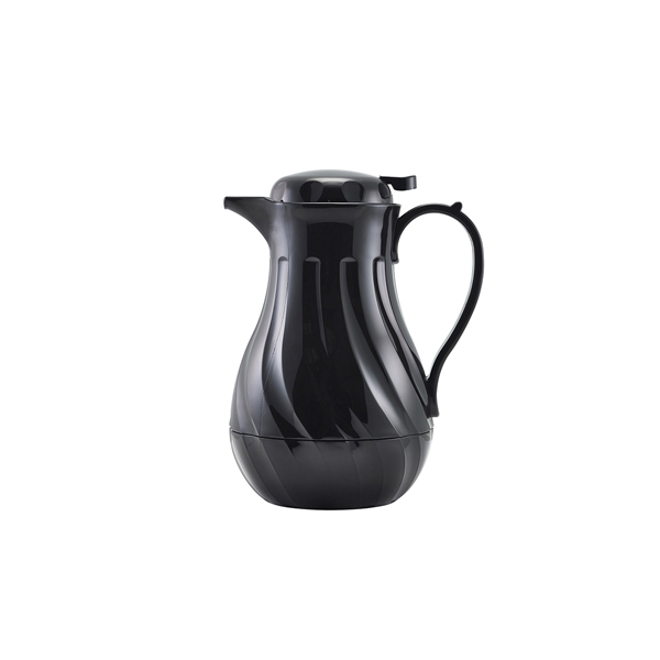 GENWARE | INSULATED BEVERAGE SERVER, BLACK 1.2 LTR / 40 OZ | B9708