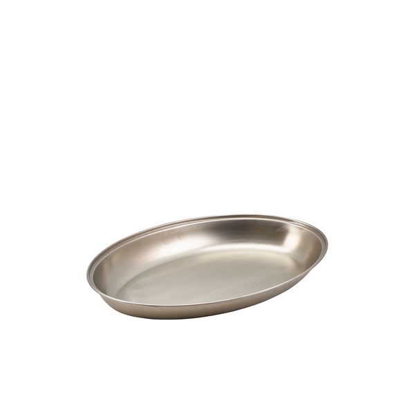GENWARE | STAINLESS STEEL OVAL VEGETABLE DISH 22.5CM | 1261