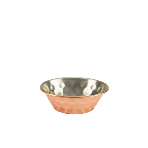 GENWARE | COPPER PLATED HAMMERED RAMEKIN 43ML X 24 | RAMSTH115C