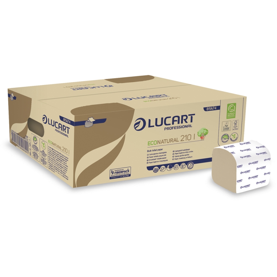 LUCART | ECONATURAL 2 PLY BULK PACK X 40 | 811A74