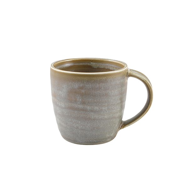 GENWARE | TERRA PORCELAIN MATT GREY MUG 30CL X 6 | MUG-PMG32