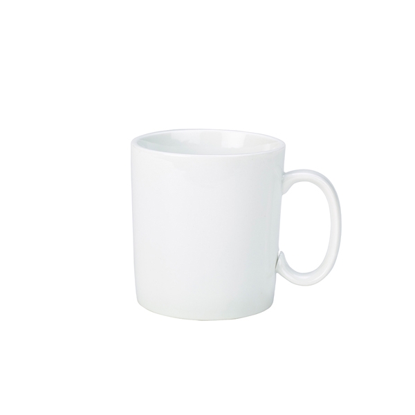 GENWARE | PORCELAIN STRAIGHT SIDED MUG 34CL X 6 | 322136