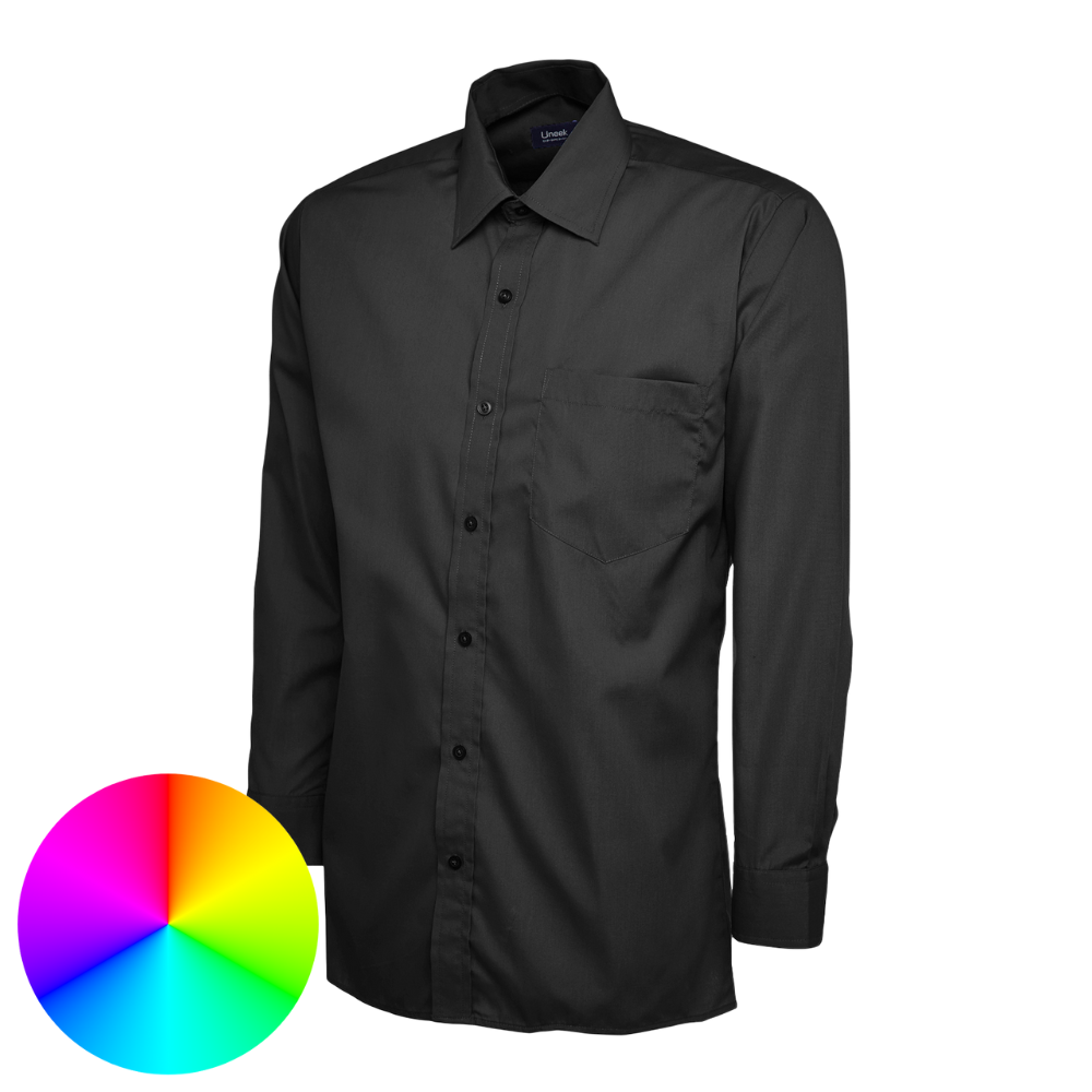 UNEEK MENS POPLIN LONG SLEEVE SHIRT