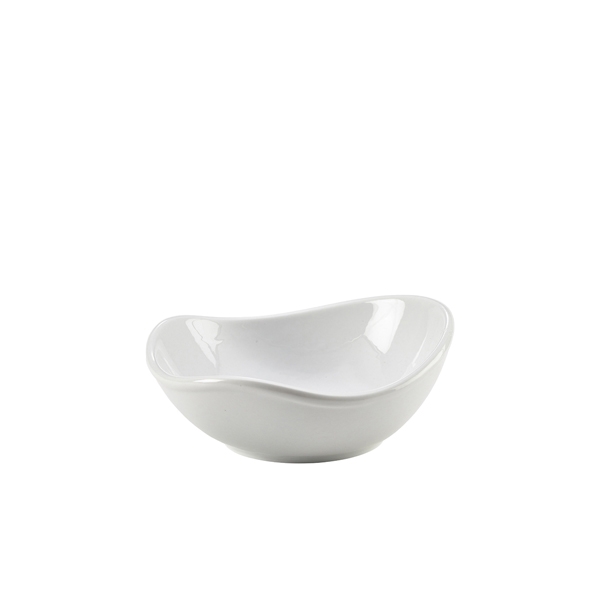 GENWARE | PORCELAIN ORGANIC TRIANGULAR BOWL 15CM X 6 | 361115