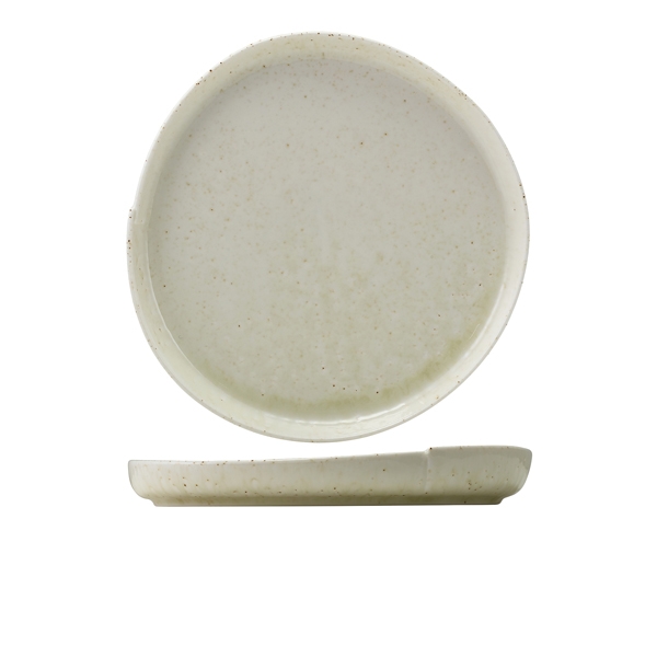 GENWARE | KOZO PORCELAIN SHIRO COUPE PLATE 26.7CM X 6 | CP-KSH27