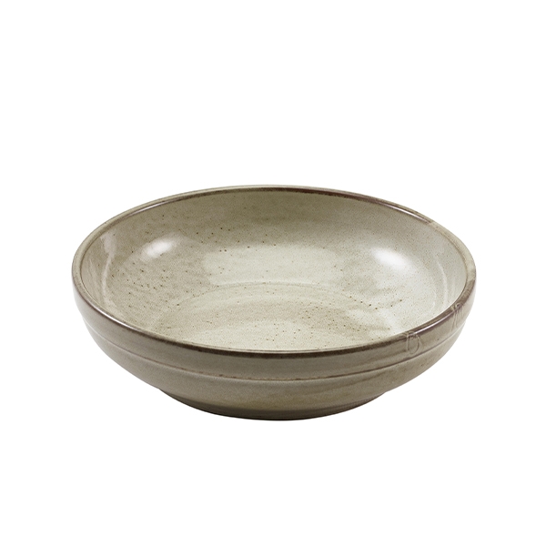 GENWARE | TERRA PORCELAIN GREY COUPE BOWL 20CM X 6 | CB-PG20