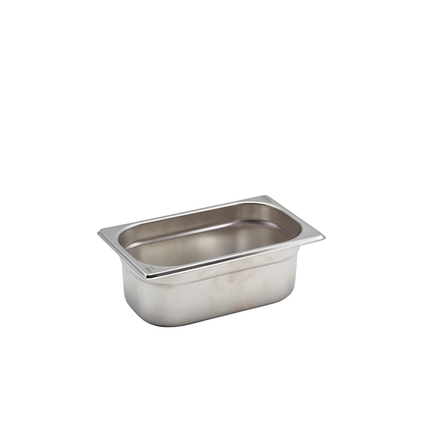 GENWARE | ST/ST GASTRONORM PAN 1/4 - 100MM DEEP | GN14-100