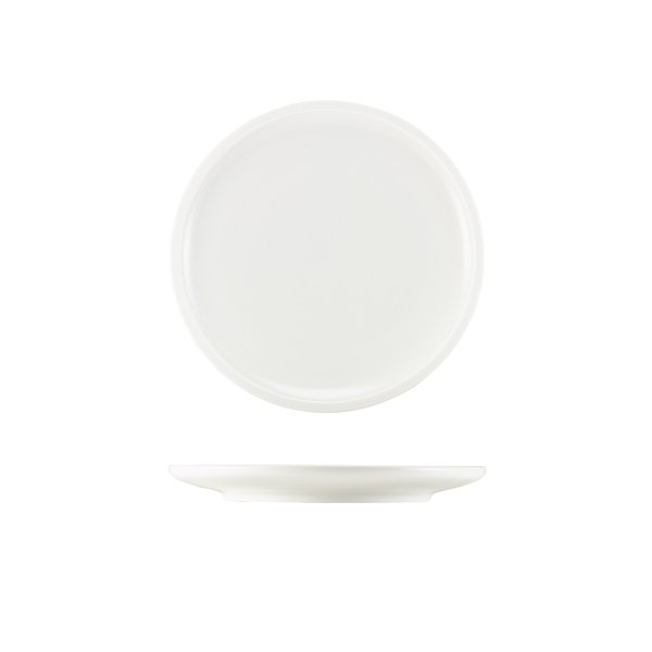 GENWARE | PORCELAIN FLAT RIM PLATE 20CM X 6 | 161320