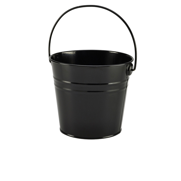 GENWARE | STAINLESS STEEL SERVING BUCKET 16CM DIA BLACK | SSB16BK