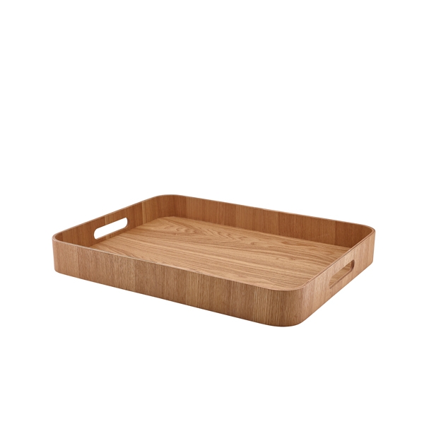 GENWARE | LIGHT WOOD VENEER BUTLERS TRAY 50 X 38CM | WVT-B5038L