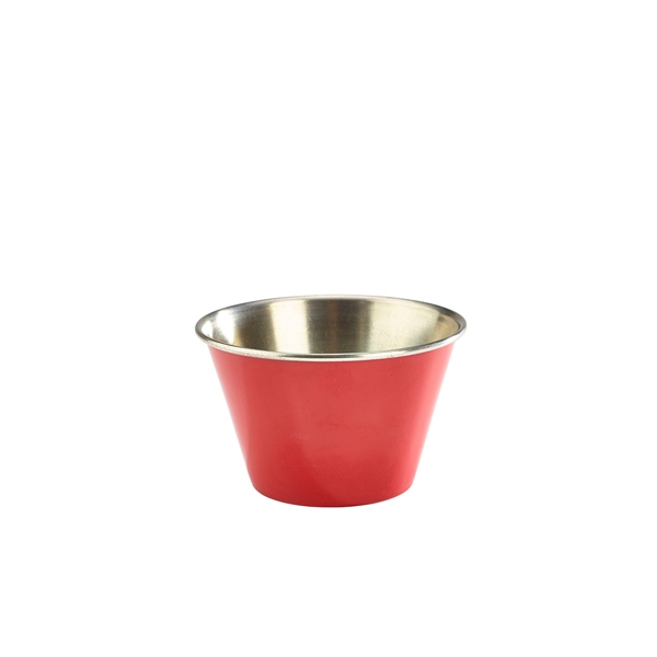 GENWARE | RED STAINLESS STEEL RAMEKIN 17CL X 24 | RAMST6R