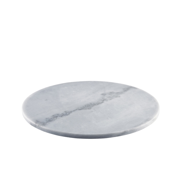GENWARE | GREY MARBLE PLATTER 33CM DIA | MBL-33G