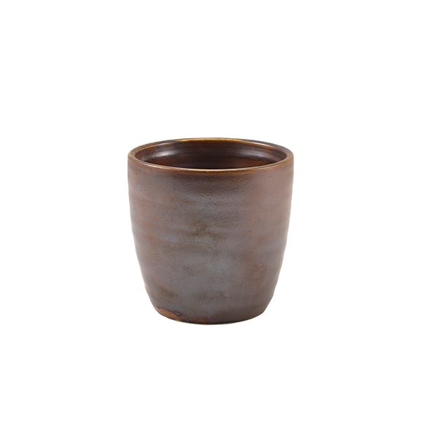 GENWARE | TERRA PORCELAIN RUSTIC COPPER CHIP CUP 30CL X 6 | CC-PRC32