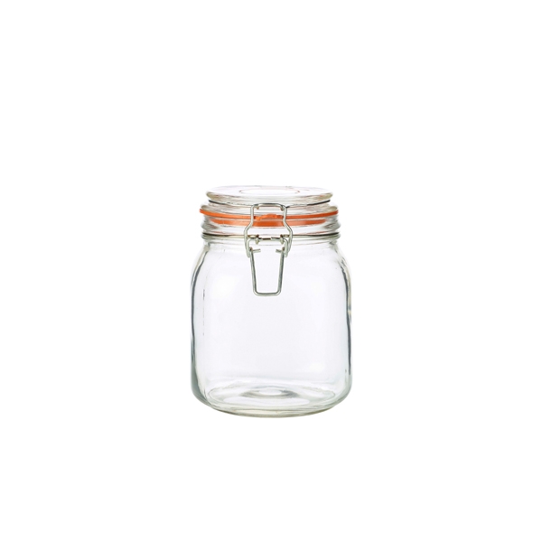 GENWARE | GLASS TERRINE JAR 1L X 6 | TJ-1