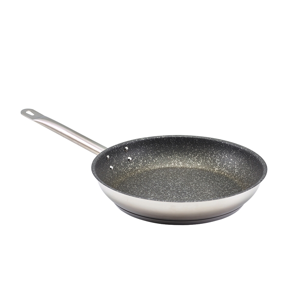 GENWARE | NON STICK TEFLON STAINLESS STEEL FRYING PAN 28CM | 1528-00NS