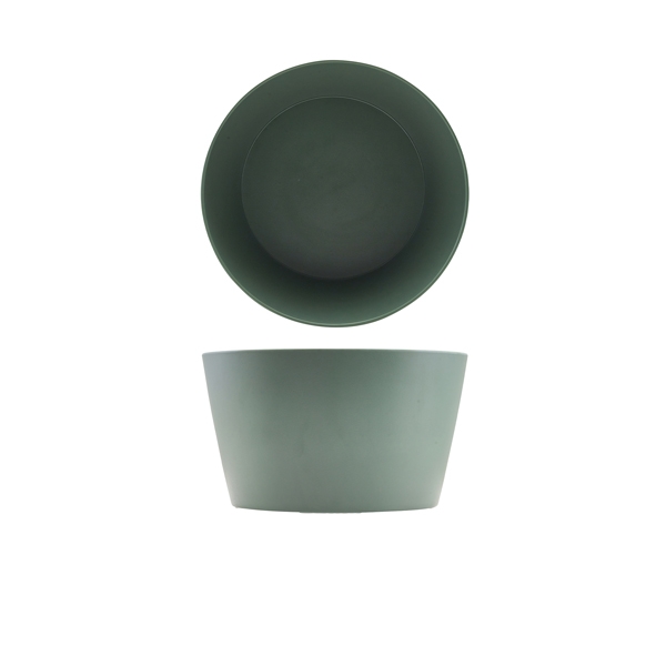 GENWARE | MELAMINE GREEN TABLEAU CONICAL BUFFET BOWL 26.5 X 15CM | TB261567