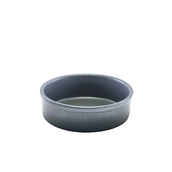 GENWARE | FORGE GRAPHITE STONEWARE TAPAS DISH 14.5CM X 6 | CT-TD14G