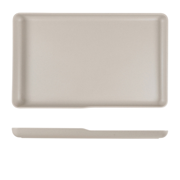 GENWARE | SAND BROWN CPH M/MINE GN 1/1 PLATTER 53 X 32.5 X 3.5CM | CP110346