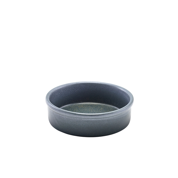 GENWARE | FORGE GRAPHITE STONEWARE TAPAS DISH 13CM X 6 | CT-TD13G