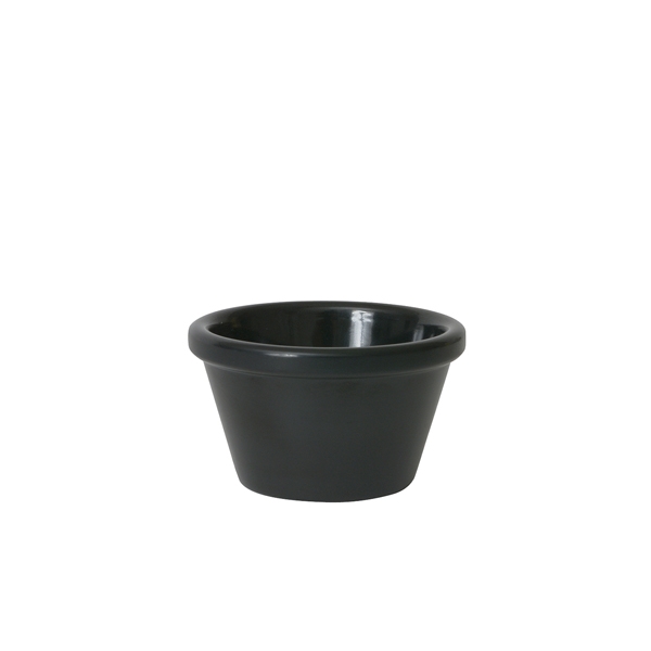 GENWARE | MELAMINE BLACK SMOOTH RAMEKIN 85ML X 24 | S280-03