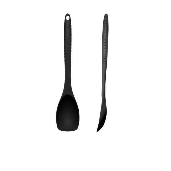 GENWARE | BLACK SILICONE SPOON 30CM | UT300202