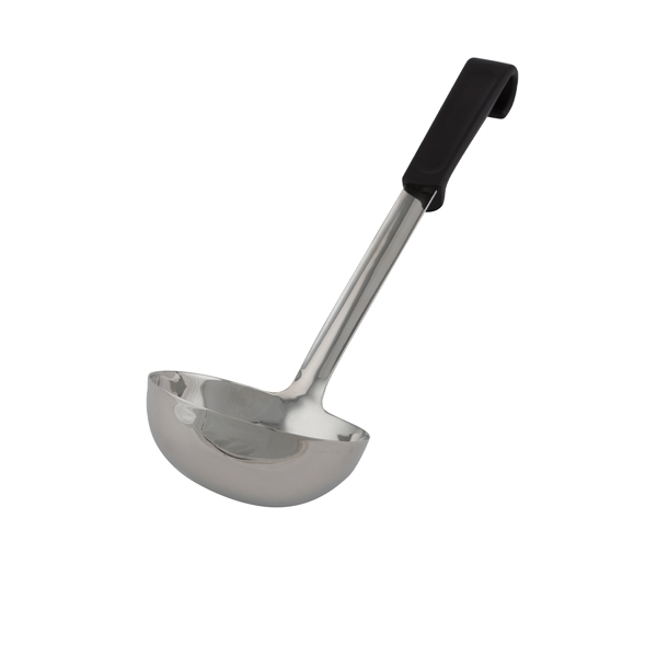 GENWARE | PLASTIC HANDLE SOUP LADLE BLACK | 577-03
