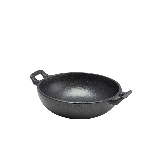 GENWARE | CAST IRON WOK 17 X 5.3CM X 6 | C175
