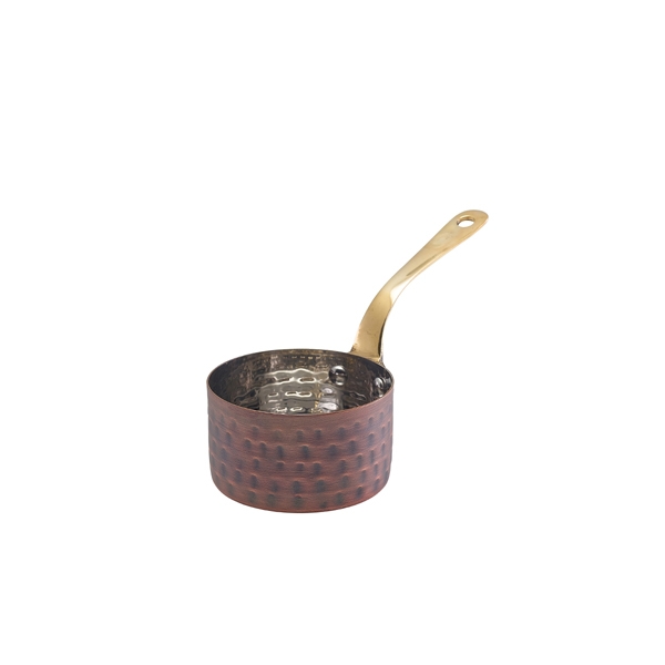 GENWARE | ANTIQUE COPPER MINI SAUCE PAN 7.8 X 4.5CM X 6 | SMS8AC