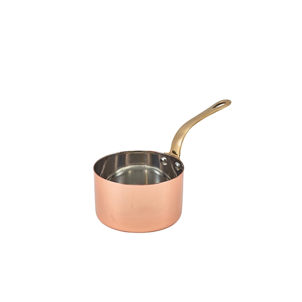 GENWARE | MINI COPPER SAUCE PAN 9 X 5.25CM X 6 | SMS9C