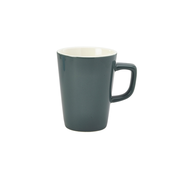 GENWARE | PORCELAIN GREY LATTE MUG 34CL X 6 | 322135G