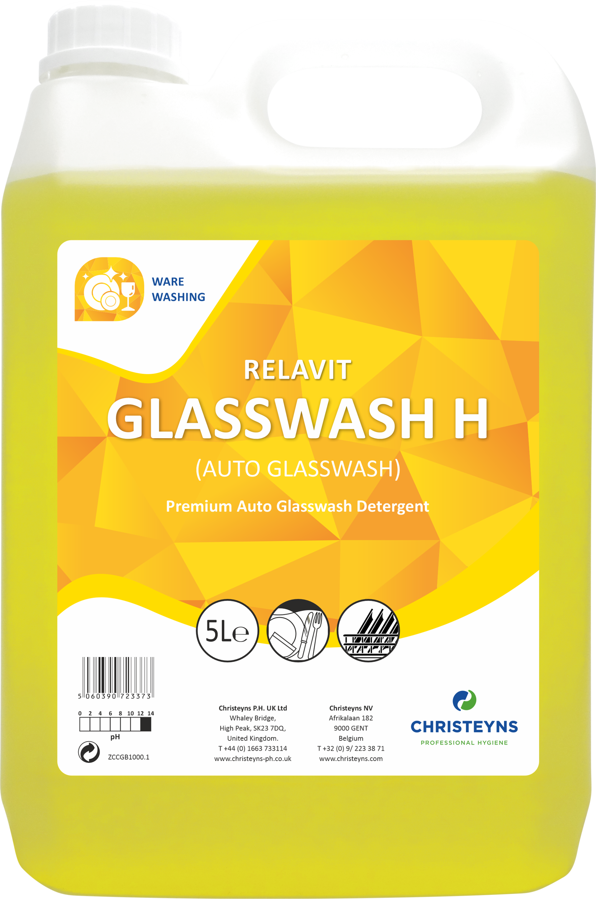 CLOVER (CHRISTEYNS) | RELAVIT GLASSWASH H PREMIUM CLEANER | 318