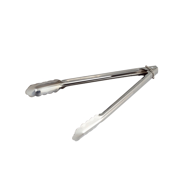 GENWARE | STAINLESS STEEL ALL PURPOSE TONGS 300MM | 382
