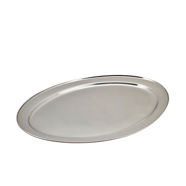 GENWARE | STAINLESS STEEL OVAL FLAT 60CM | 12064