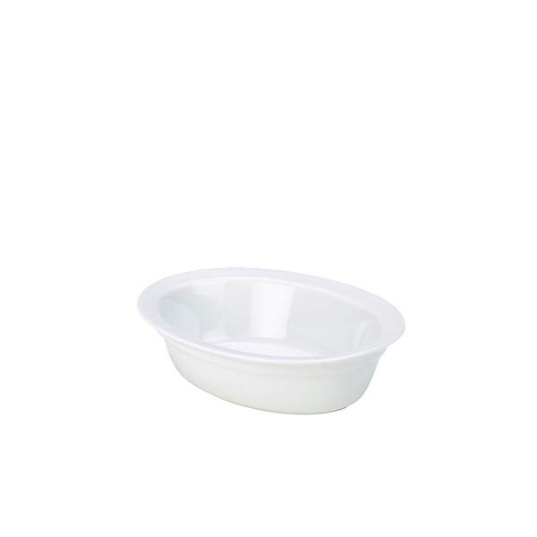 GENWARE | LIPPED PIE DISH 17.5CM X 6 | PD1-W