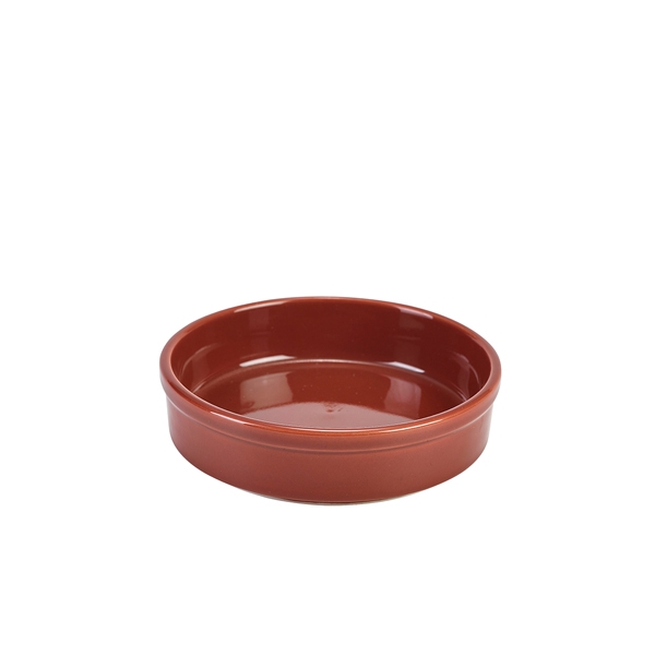 GENWARE | PORCELAIN TERRACOTTA ROUND DISH 13CM X 6 | 305613TR