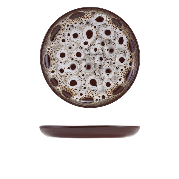 GENWARE | SABROSA LUNA PLATE 19.5CM X 12 | SBR-PL19LN