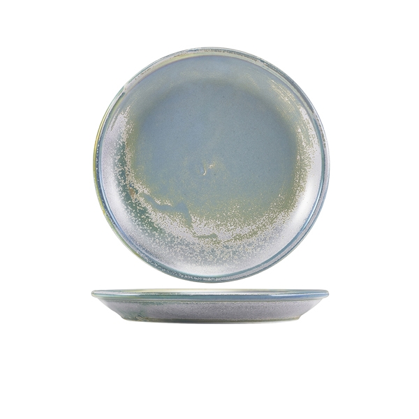 GENWARE | TERRA PORCELAIN SEAFOAM COUPE PLATE 19CM X 6 | CP-PSF19