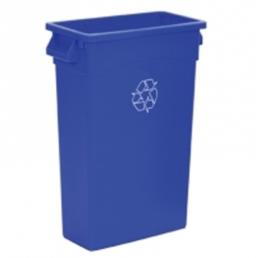SYR | OBLONG RECYCLING BIN BLUE X 90 LTR | B8321BL