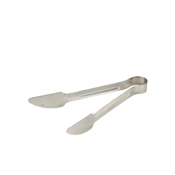GENWARE | STAINLESS STEEL HAMBURGER TONGS 230MM | 6723