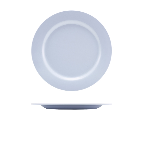 GENWARE | MELAMINE DINNER PLATE WHITE X 12 | MEL9PL