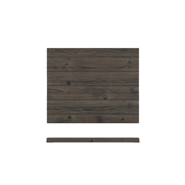 GENWARE | OAK/ WHITE NEW HAVEN MELAMINE GN 1/2 SLAB 32.5 X 26.5CM | NH120805