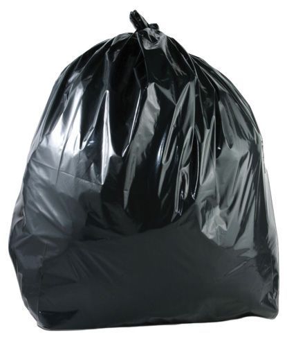 CGR POLYTHENE | BLACK HEAVY DUTY CGR SACK 18" X 29" X 39" X 200 | CT008