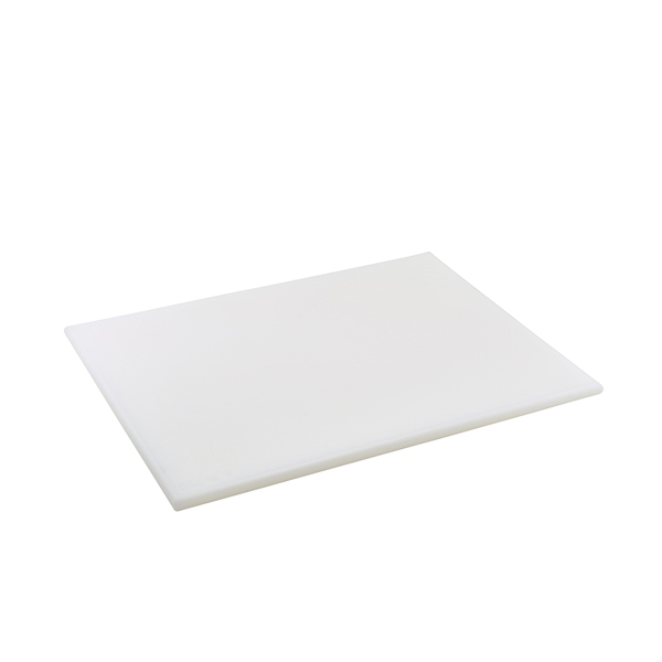 GENWARE | WHITE HIGH DENSITY CHOPPING BOARD 18 X 24 X | HD1824-19W