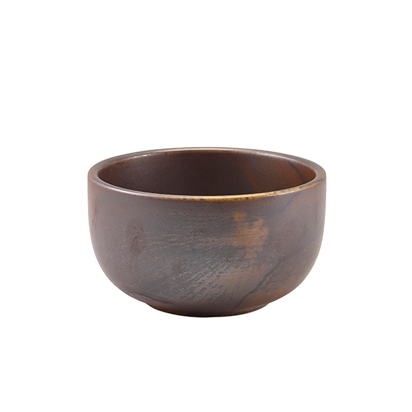 GENWARE | TERRA PORCELAIN RUSTIC COPPER ROUND BOWL 12.5CM X 6 | BW-PRC12