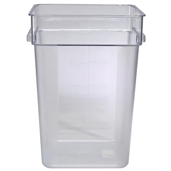 GENWARE | SQUARE CONTAINER 20.9 LITRES | 10726-07