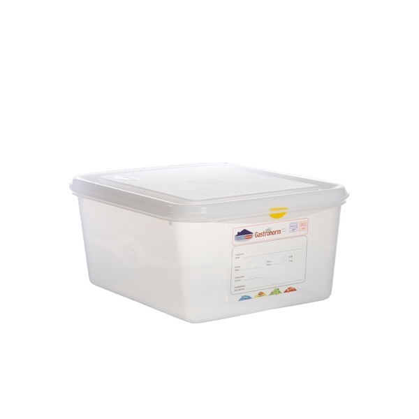 GENWARE | GN STORAGE CONTAINER 1/2 150MM DEEP 10L X 6 | 12480
