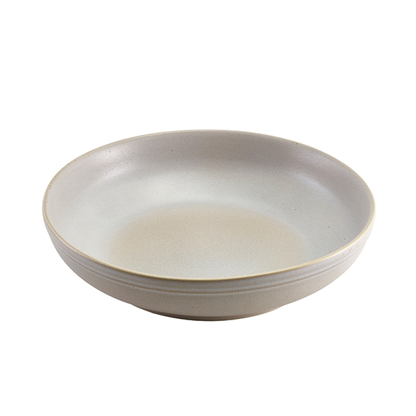 GENWARE | ANTIGO STONEWARE BARLEY COUPE BOWL 23CM X 6 | CB-ABR23