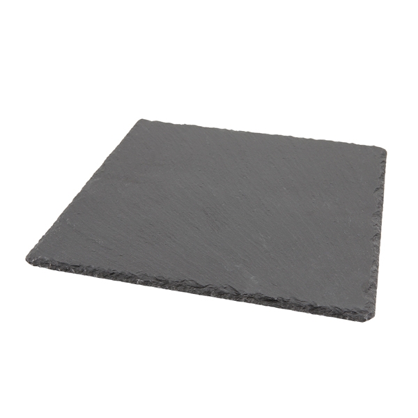 GENWARE | NATURAL EDGE SLATE PLATTER 28 X 28CM X 6 | SLTN-2828